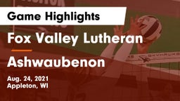 Fox Valley Lutheran  vs Ashwaubenon  Game Highlights - Aug. 24, 2021
