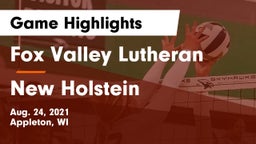 Fox Valley Lutheran  vs New Holstein Game Highlights - Aug. 24, 2021