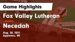 Fox Valley Lutheran  vs Necedah  Game Highlights - Aug. 28, 2021