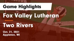 Fox Valley Lutheran  vs Two Rivers  Game Highlights - Oct. 21, 2021