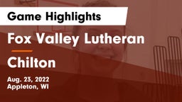 Fox Valley Lutheran  vs Chilton  Game Highlights - Aug. 23, 2022