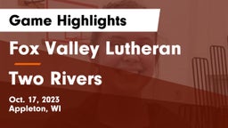 Fox Valley Lutheran  vs Two Rivers  Game Highlights - Oct. 17, 2023