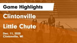 Clintonville  vs Little Chute  Game Highlights - Dec. 11, 2020