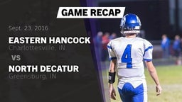 Recap: Eastern Hancock  vs. North Decatur  2016