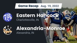 Recap: Eastern Hancock  vs. Alexandria-Monroe  2022