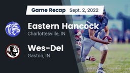 Recap: Eastern Hancock  vs. Wes-Del  2022