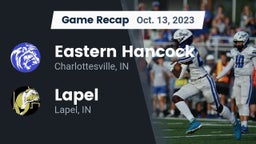 Recap: Eastern Hancock  vs. Lapel  2023