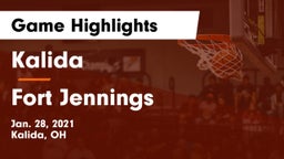 Kalida  vs Fort Jennings  Game Highlights - Jan. 28, 2021