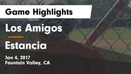 Los Amigos  vs Estancia Game Highlights - Jan 4, 2017