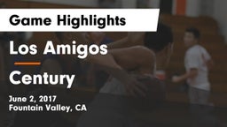 Los Amigos  vs Century  Game Highlights - June 2, 2017