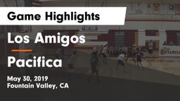 Los Amigos  vs Pacifica Game Highlights - May 30, 2019