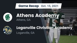Recap: Athens Academy vs. Loganville Christian Academy  2021