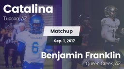 Matchup: Catalina  vs. Benjamin Franklin  2017