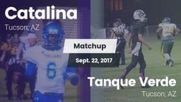 Matchup: Catalina  vs. Tanque Verde  2017