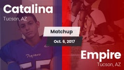 Matchup: Catalina  vs. Empire  2017