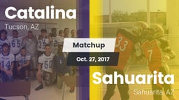 Matchup: Catalina  vs. Sahuarita  2017