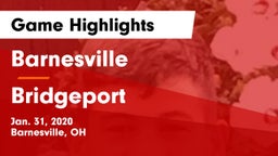 Barnesville  vs Bridgeport  Game Highlights - Jan. 31, 2020