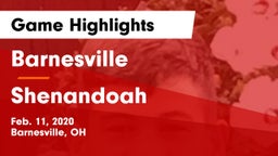 Barnesville  vs Shenandoah Game Highlights - Feb. 11, 2020