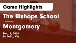 The Bishops School vs Montgomery  Game Highlights - Dec. 6, 2018