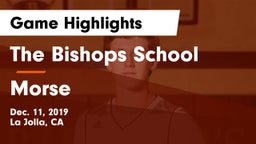 The Bishops School vs Morse  Game Highlights - Dec. 11, 2019