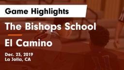 The Bishops School vs El Camino  Game Highlights - Dec. 23, 2019