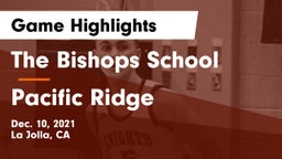 The Bishops School vs Pacific Ridge  Game Highlights - Dec. 10, 2021