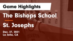 The Bishops School vs St. Josephs Game Highlights - Dec. 27, 2021