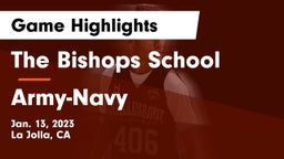 The Bishops School vs Army-Navy  Game Highlights - Jan. 13, 2023