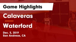 Calaveras  vs Waterford  Game Highlights - Dec. 5, 2019