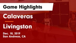 Calaveras  vs Livingston  Game Highlights - Dec. 18, 2019