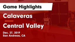 Calaveras  vs Central Valley Game Highlights - Dec. 27, 2019