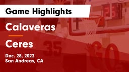 Calaveras  vs Ceres  Game Highlights - Dec. 28, 2022