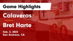 Calaveras  vs Bret Harte  Game Highlights - Feb. 3, 2023