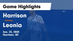 Harrison  vs Leonia  Game Highlights - Jan. 23, 2020