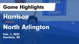 Harrison  vs North Arlington  Game Highlights - Feb. 1, 2023
