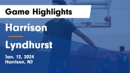 Harrison  vs Lyndhurst  Game Highlights - Jan. 12, 2024
