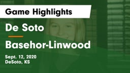 De Soto  vs Basehor-Linwood  Game Highlights - Sept. 12, 2020