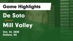 De Soto  vs Mill Valley Game Highlights - Oct. 24, 2020