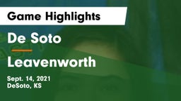 De Soto  vs Leavenworth  Game Highlights - Sept. 14, 2021