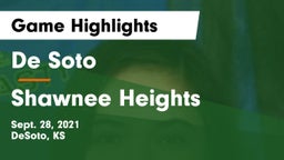 De Soto  vs Shawnee Heights  Game Highlights - Sept. 28, 2021