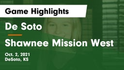 De Soto  vs Shawnee Mission West Game Highlights - Oct. 2, 2021
