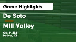 De Soto  vs MIll Valley  Game Highlights - Oct. 9, 2021