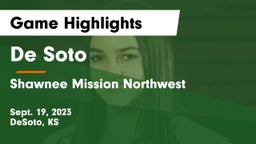 De Soto  vs Shawnee Mission Northwest  Game Highlights - Sept. 19, 2023