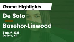 De Soto  vs Basehor-Linwood  Game Highlights - Sept. 9, 2023