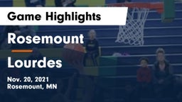 Rosemount  vs Lourdes  Game Highlights - Nov. 20, 2021