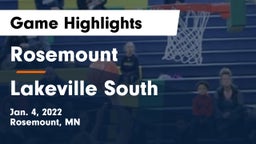 Rosemount  vs Lakeville South  Game Highlights - Jan. 4, 2022