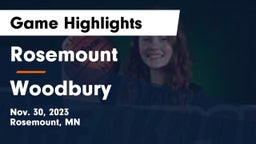 Rosemount  vs Woodbury  Game Highlights - Nov. 30, 2023