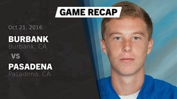 Recap: Burbank  vs. Pasadena  2016