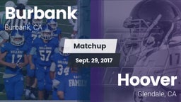 Matchup: Burbank  vs. Hoover  2017
