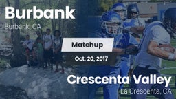 Matchup: Burbank  vs. Crescenta Valley  2017
